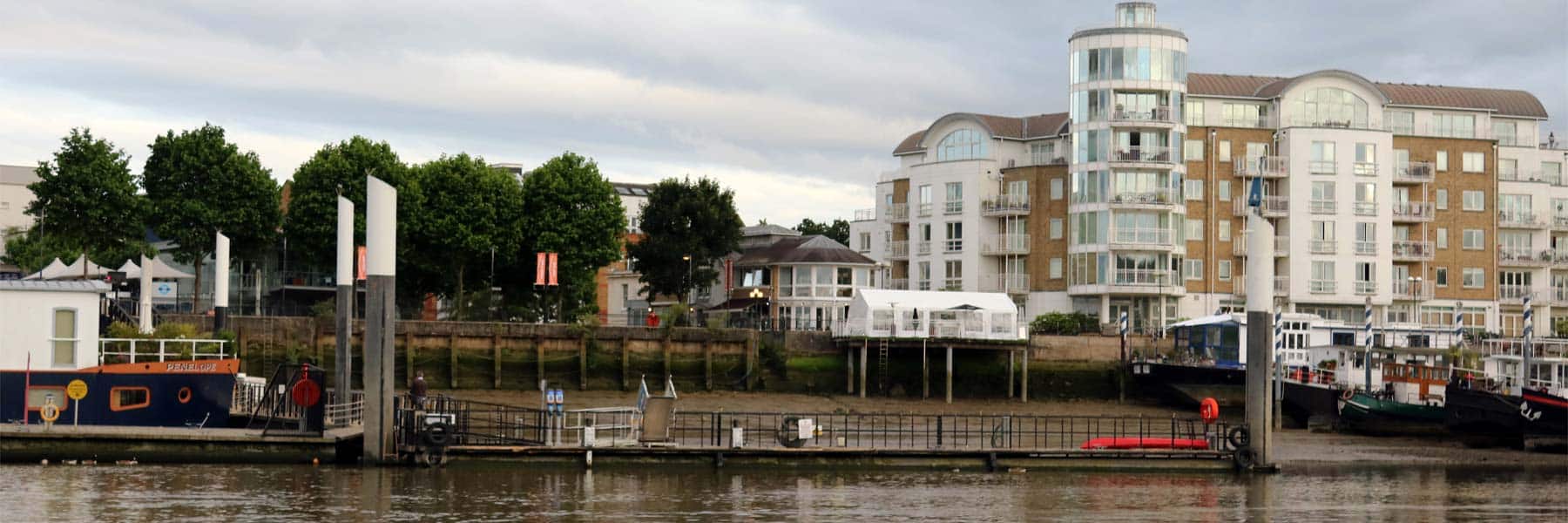 Wandsworth Riverside Quarter Pier, Charters & Cruises | Viscount